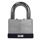 Scan Laminated Steel Padlock additional 1
