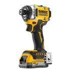 DEWALT DCF860 E2T XR BL Impact Driver 18V 2 x 1.7Ah POWERSTACK™ Li-ion additional 1