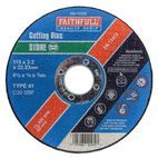 Faithfull Stone Cut Off Disc additional 1