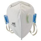 Draper 21244 FPP3 NR Vertical Fold Flat Face Masks with Valve (Pack of 10) additional 1