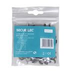 Securlec SL9262 Cable Clip Round Black 7mm Bagged additional 1