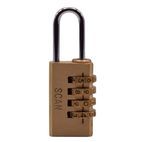 Scan Brass Combination Padlock additional 1