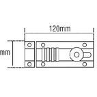 Squire CombiBolt 4 Re-Codable Locking Bolt additional 3