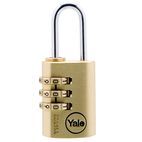 Yale Locks Brass Combination Padlock additional 2