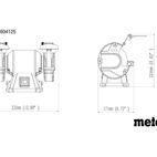 Metabo DS 125 M Bench Grinder 2000W 240V additional 2
