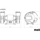 Metabo DS 200 Plus Bench Grinder 600W 240V additional 3