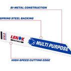 LENOX MultiWolf Wave Edge Reciprocating Saw Blades additional 8