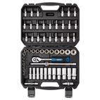 Draper 24228 HI-TORQ® Metric Socket and Bit Set, 3/8" Sq. Dr. (58 Piece) additional 1