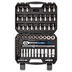 Draper 24228 HI-TORQ® Metric Socket and Bit Set, 3/8" Sq. Dr. (58 Piece) additional 2