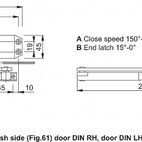 Arrone AR450-COMPLETE-SE Door Closer Size 3 W/P additional 2