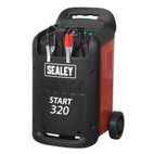 Sealey START320 Starter/Charger 320/45Amp 12/24V 230V additional 2
