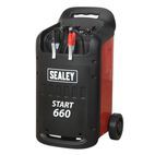 Sealey START660 Starter/Charger 660/100Amp 12/24V 230V additional 2