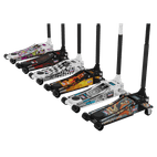 Sealey Low Entry Custom Design Trolley Jack with Rocket Lift 2 Tonne - Black 2000CB additional 13