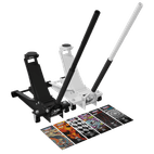 Sealey Low Entry Custom Design Trolley Jack with Rocket Lift 2 Tonne - Black 2000CB additional 11