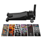 Sealey Low Entry Custom Design Trolley Jack with Rocket Lift 2 Tonne - Black 2000CB additional 2