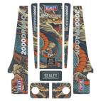 Sealey Low Entry Custom Design Trolley Jack with Rocket Lift 2 Tonne - White 2000CW additional 12