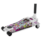 Sealey Low Entry Custom Design Trolley Jack with Rocket Lift 2 Tonne - White 2000CW additional 8