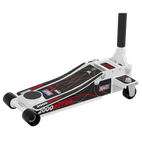 Sealey Low Entry Custom Design Trolley Jack with Rocket Lift 2 Tonne - White 2000CW additional 9