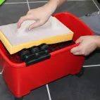 RUBI TILING TOOLS HIDRO PRO Plastic float with Sponge additional 3