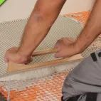 RUBI TILING TOOLS Notched Steel Trowel Wooden Handle 19in additional 2