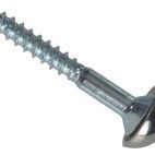 ForgeFix Mirror Screws, Chrome Domed Top, ZP additional 1