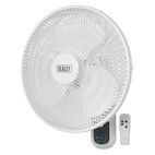 Sealey SWF16WR Wall Fan 3-Speed 16" with Remote Control 230V additional 2