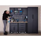 Draper 13269 Single Garage Workstation with Roller Cabinets additional 2