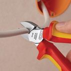 Draper 25341 KNIPEX 70 06 160 T BK VDE Diagonal Cutter, 160mm additional 3