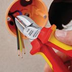 Draper 25341 KNIPEX 70 06 160 T BK VDE Diagonal Cutter, 160mm additional 4