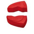 Draper 26003 KNIPEX 87 09 250 V01 3 Pairs Of Plastic Jaws For All 87 XX 250 Models, (Models From 2007) additional 1