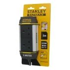 STANLEY® Electrical 2-Gang Powerboard with Belt-Clip 5m additional 5
