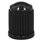 Sealey Plastic Valve Caps 4pc - Black VCP4 additional 3