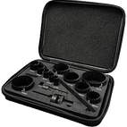 ABRACS Plumbers Cobalt Hole Saw Kit additional 1