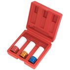 Sealey SX031 Alloy Wheel Impact Socket Set 3pc 1/2"Sq Drive additional 2