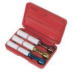 Sealey SX031D Alloy Wheel Long Reach Impact Socket Set 3pc 1/2"Sq Drive additional 2