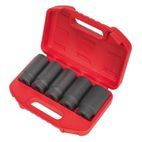 Sealey SX050 Impact Hub Nut Socket Set 5pc 1/2"Sq Drive additional 2