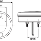 5" LED Tail Lamp - Stop/Tail/Indicator additional 2