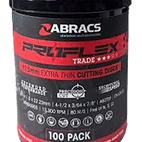 ABRACS 'Proflex' Extra Thin Flat Cutting Discs INOX additional 2
