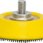 Assorted Pack of 'Mini' Sanding Discs with Velour Backing c/w Backing Pad additional 1