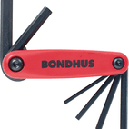 BONDHUS Hex Driver Fold Up Set - Metric additional 1
