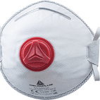 DELTAPLUS Moulded Disposable FFP3 Masks + Valve additional 2