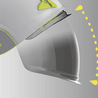 DELTAPLUS Safety Helmet with EV Arc Flash Face Shield additional 2