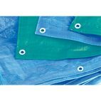 Sealey TARP810 Tarpaulin 2.44 x 3.05m Blue additional 1