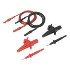 Sealey TATL Automotive Test Lead &amp; Crocodile Clip Set 6pc additional 4