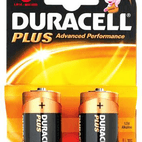 DURACELL Plus Alkaline Batteries additional 10