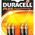 DURACELL Plus Alkaline Batteries additional 6