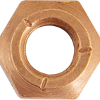 Exhaust Manifold Nuts - Copper Flashed Steel additional 1