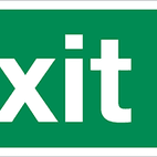 Exit - 360 x 120 mm additional 2