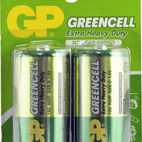GP BATTERIES 'Greencell' Heavy Duty Batteries - Zinc Chloride additional 6