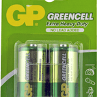 GP BATTERIES 'Greencell' Heavy Duty Batteries - Zinc Chloride additional 9